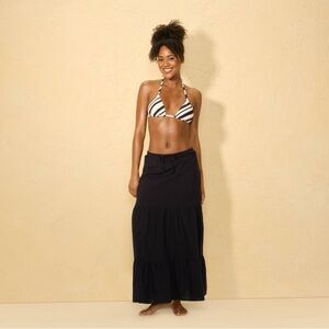 NWT Woman’s Gauve Tiered Cover Up Skirt by Shade & Shore